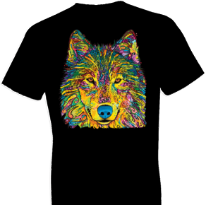 Pastel Wolf Tshirt - TshirtNow.net - 1