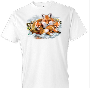 Fox Family Tshirt - TshirtNow.net - 1