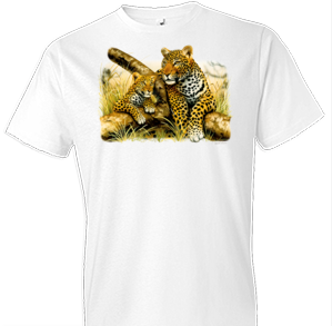 Leopard and Cub Tshirt - TshirtNow.net - 1