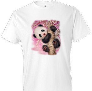 Cherry Blossom Panda Tshirt - TshirtNow.net - 1