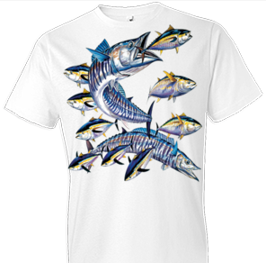 Wahoo Fish Tshirt - TshirtNow.net - 1