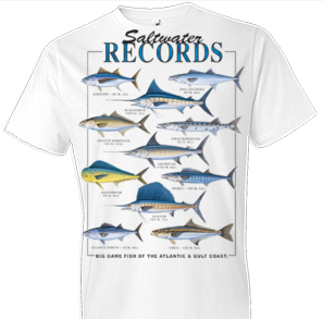 Saltwater Records Fish Tshirt Oversize Print - TshirtNow.net - 1
