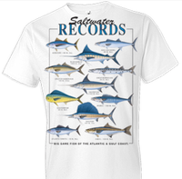 Thumbnail for Saltwater Records Fish Tshirt Oversize Print - TshirtNow.net - 1