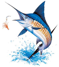 Thumbnail for Blue Marlin Fish Tshirt - TshirtNow.net - 2