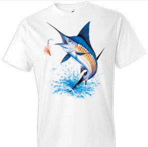 Blue Marlin Fish Tshirt - TshirtNow.net - 1