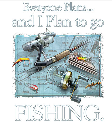 Plan to Fish Tshirt - TshirtNow.net - 2