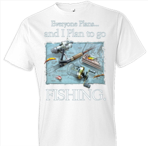 Plan to Fish Tshirt - TshirtNow.net - 1
