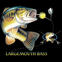 Thumbnail for Largemouth Bass Tshirt - TshirtNow.net - 2