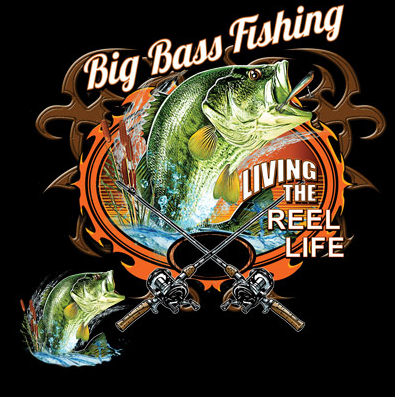 Big Bass Fishing Tshirt - TshirtNow.net - 2