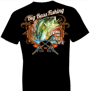 Big Bass Fishing Tshirt - TshirtNow.net - 1