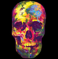 Thumbnail for Painted Skull Tshirt - TshirtNow.net - 2