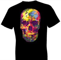 Thumbnail for Painted Skull Tshirt - TshirtNow.net - 1