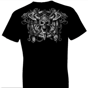Viking Skull Fantasy Tshirt - TshirtNow.net - 1