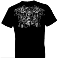 Thumbnail for Viking Skull Fantasy Tshirt - TshirtNow.net - 1