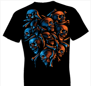 Skeleton Shield Fantasy Tshirt - TshirtNow.net - 1