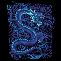 Thumbnail for Blue Dragon Fantasy Tshirt - TshirtNow.net - 2