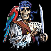 Thumbnail for Dead Man's Hand Pirate Tshirt - TshirtNow.net - 2