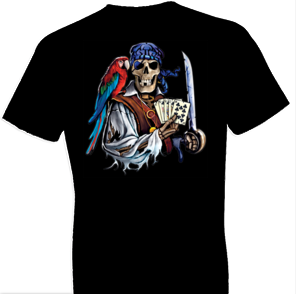 Dead Man's Hand Pirate Tshirt - TshirtNow.net - 1