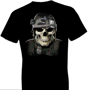Military Skull Tshirt - TshirtNow.net - 1
