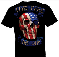 Thumbnail for Live Free Patriotic Tshirt - TshirtNow.net - 1