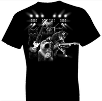 Thumbnail for Cat Rock Guitar Tshirt - TshirtNow.net - 1