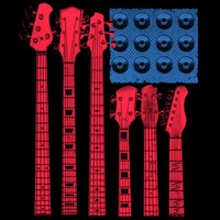 Thumbnail for Red white and Blues Guitar Tshirt - TshirtNow.net - 2