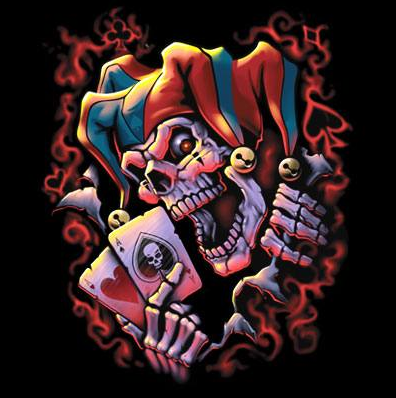 Wicked Jester Clown Tshirt - TshirtNow.net - 2