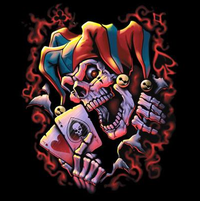 Thumbnail for Wicked Jester Clown Tshirt - TshirtNow.net - 2