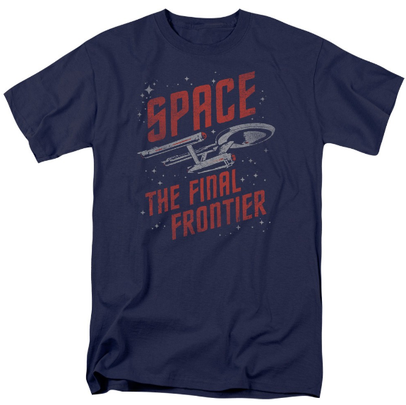 Star Trek Space The Final Frontier TOS Enterprise SPACE TRAVEL Tshirt - TshirtNow.net