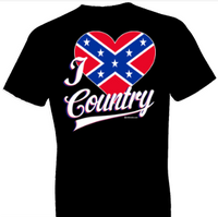Thumbnail for I Love Country Tshirt - TshirtNow.net - 1
