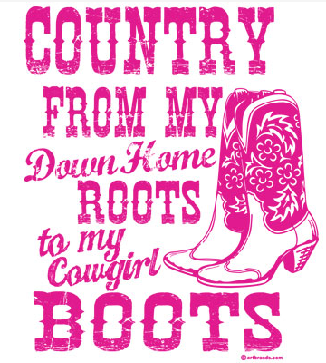 Cowgirl Boots Country Tshirt - TshirtNow.net - 2