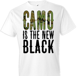Camo Is The New Black Country Tshirt - TshirtNow.net - 1
