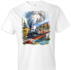 Train Crossing Country Tshirt - TshirtNow.net - 1