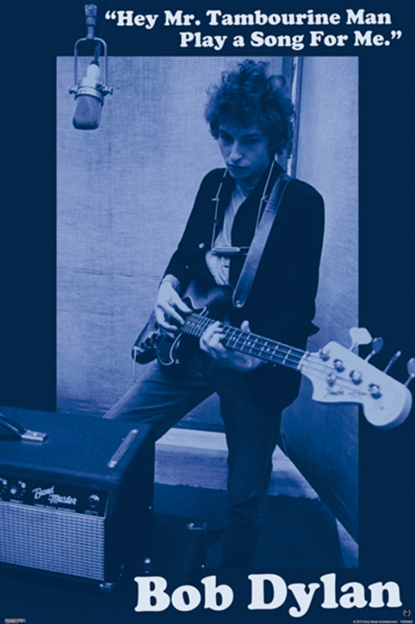 Bob Dylan Mr. Tambourine Man Poster - TshirtNow.net