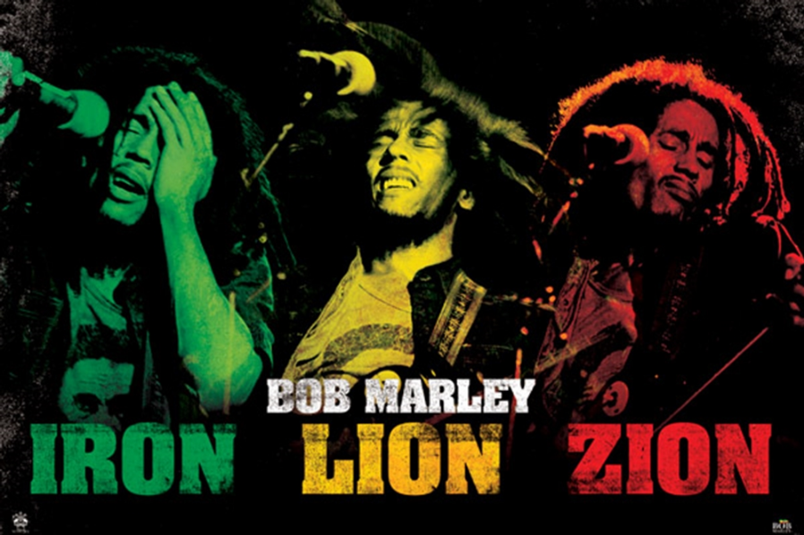 Bob Marley Iron Lion Zion Poster - TshirtNow.net