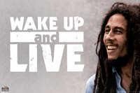 Thumbnail for Bob Marley Wake Up Poster - TshirtNow.net