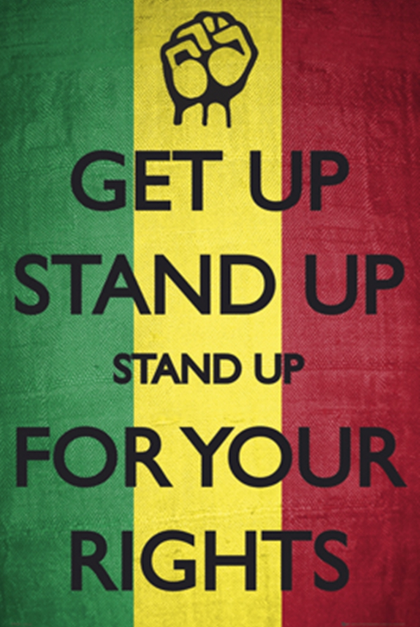 Bob Marley Get Up Stand Up Poster - TshirtNow.net