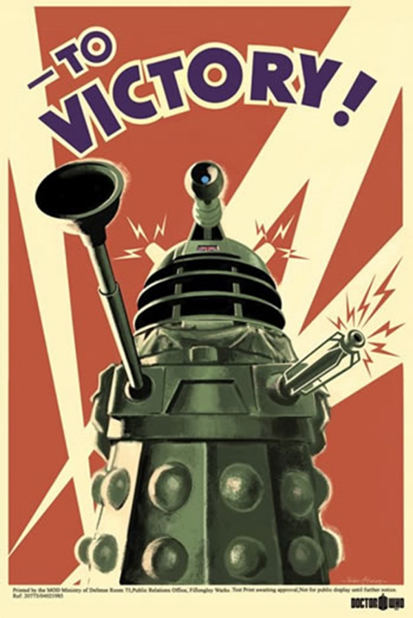 Doctor Who To Victory Poster - TshirtNow.net