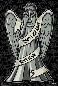 Thumbnail for Doctor Who Weeping Angel Poster - TshirtNow.net
