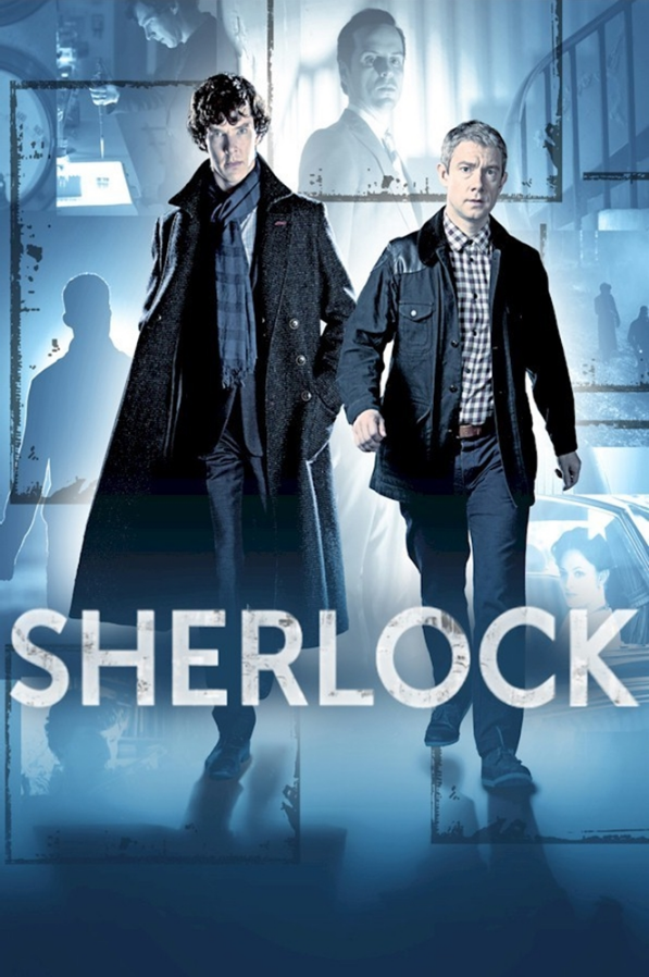 Sherlock Holmes Blue Poster - TshirtNow.net