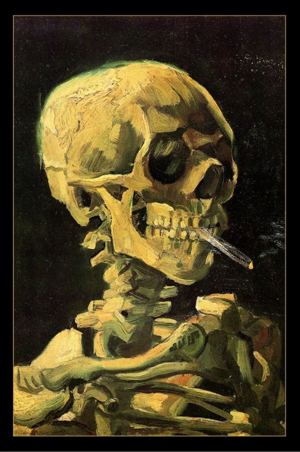 Van Gogh Skull Poster - TshirtNow.net