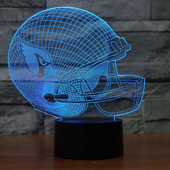 NFL ARIZONA CARDINALS 3D LED LIGHT LAMP