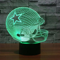 Thumbnail for NFL DALLAS COWBOYS 3D LED LIGHT LAMP