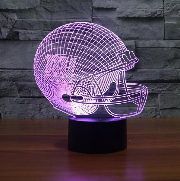 NFL NEW YORK GIANTS 3D LED LIGHT LAMP