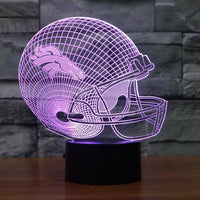 Thumbnail for NFL DENVER BRONCOS 3D LED LIGHT LAMP