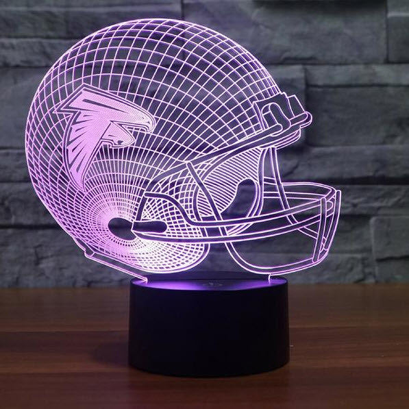 NFL ATLANTA FALCONS 3D LED LIGHT LAMP