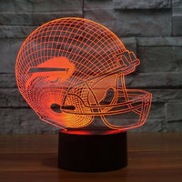 Thumbnail for NFL BUFFALO BILLS 3D LED LIGHT LAMP
