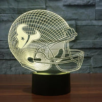 Thumbnail for NFL HOUSTON TEXANS 3D LED LIGHT LAMP