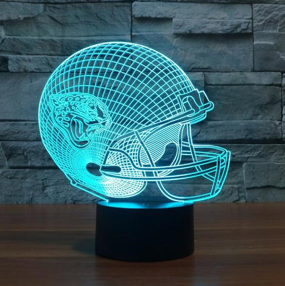 NFL JACKSONVILLE JAGUARS 3D LED LIGHT LAMP