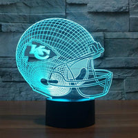Thumbnail for NFL KANSAS CITY CHIEFS 3D LED LIGHT LAMP
